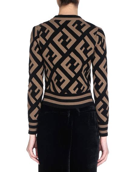 fendi v neck sweater